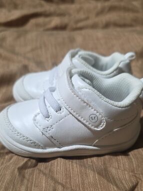 White Stride Rite 360 Kids Sneakers - Lightweight Casual Shoes